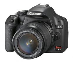 Camara Digital Canon EOS REBEL T1i CMOS 15.1 MP HD VGA LCD DIGIC 4  ISO-12800